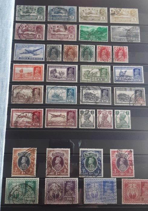 Wereld - Collectie Engelse en Franse kolonies, mooie, Timbres & Monnaies, Timbres | Amérique