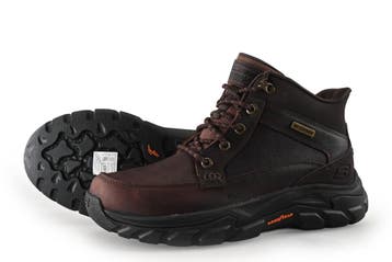 Skechers Veterboots in maat 41 Bruin, Kleding | Heren, Schoenen, Bruin, Verzenden, Boots, Zo goed als nieuw