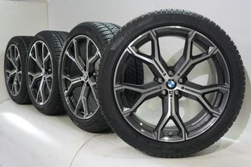 BMW X5 G05 X6 G06 741M 21 inch velgen Pirelli Runflat Winter, Ophalen of Verzenden