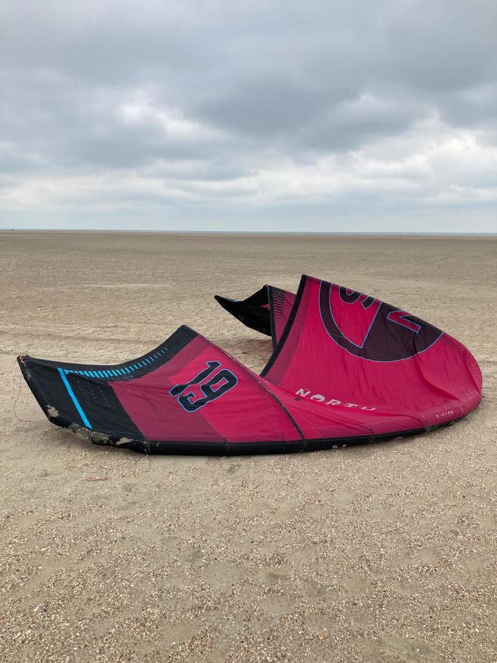 2025 North Reach Kite 19m, Watersport en Boten, Kitesurfen, Kite, Gebruikt, 16 m² of meer