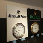 Rolex and Audemars Piguet (AP) sign Lot - enseigne lumineuse
