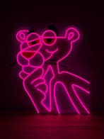 Panthère rose - Enseigne lumineuse au néon - Aluminium