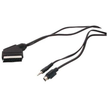 Valueline SCART 48/5 5m SCART (21-pin) S-Video (4-pin) +..., Verzenden