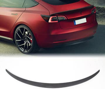 Tesla Model 3 Spoiler Carbon | Retour Deal | -61% Korting!, Verzenden, Nieuw, Achter
