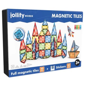 Jolly Creative Magnetic Blocks Stem 50 Pcs, Verzenden, Nieuw