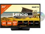 Lenco DVL-2483BK - Smart TV 24 - Ingebouwde DVD speler -, Verzenden, Zo goed als nieuw