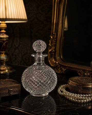 Baccarat - Bouteille de parfum - Série Diamants biseautés -
