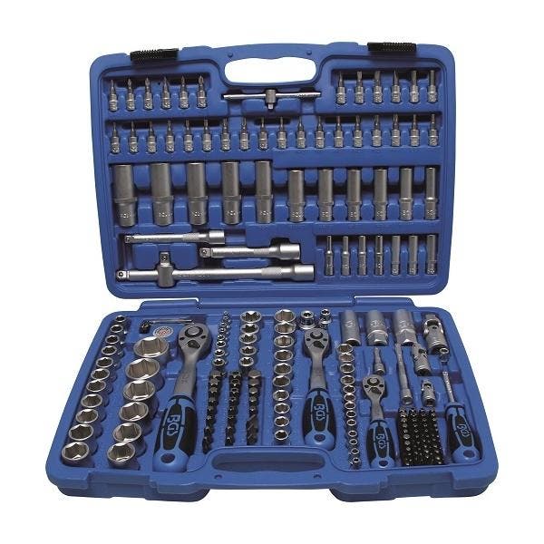 Doppenset 192-delig, PRO TORQUE SAE INCH maten (Gereedschap), Auto diversen, Autogereedschap, Nieuw, Verzenden