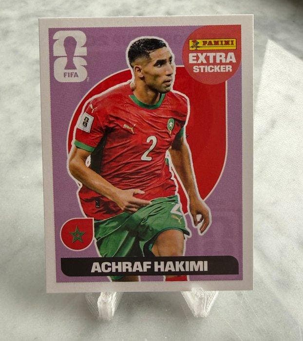 2026 Panini USA 2026 World Cup Luka Modric, ACHRAF HAKIMI, Collections, Autocollants
