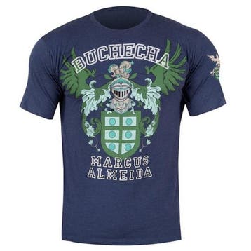 Hayabusa Buchecha BJJ T-shirt blauw, Verzenden, Vechtsport