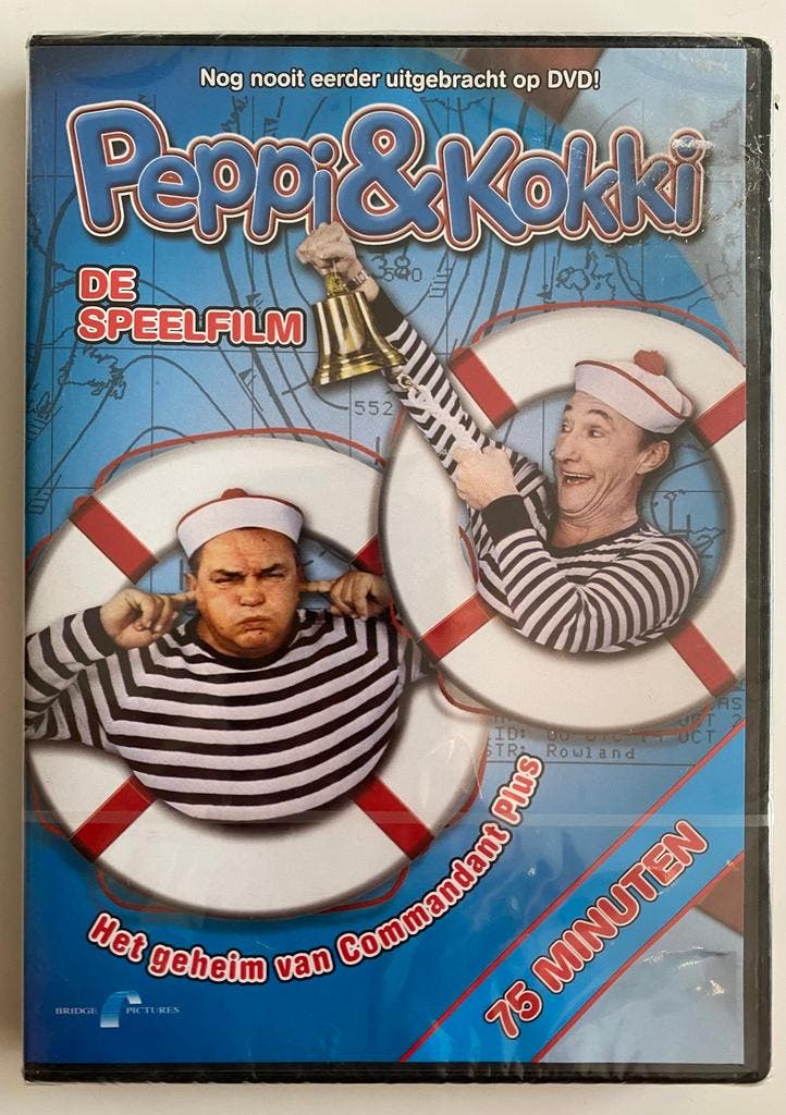 PEPPI & KOKKI DE SPEELFILM HET GEHEIM VAN COMMANDANT PLUS, Cd's en Dvd's, Dvd's | Overige Dvd's, Gebruikt
