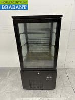 HCB Koelvitrine Gebaksvitrine Zwart 130 liter 230V Horeca, Ophalen of Verzenden, Nieuw in verpakking