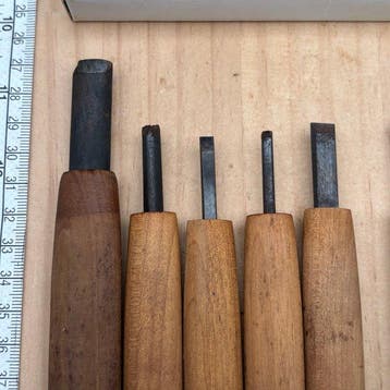 Snijwerk, Japanese Wood Carving knives YC164  wood