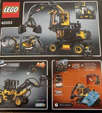 Lego Set - 42053 - Technic - Volvo EW160E, Kinderen en Baby's, Nieuw