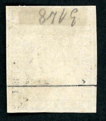 Zwitserland 1855 - II. Periode - sauber gestempelte 1 Fr., Postzegels en Munten, Postzegels | Europa | België, Gestempeld