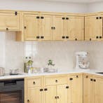 vidaXL Kast SKI HoningBruin 60 x 32 x 60 cm Massief, Verzenden, Nieuw