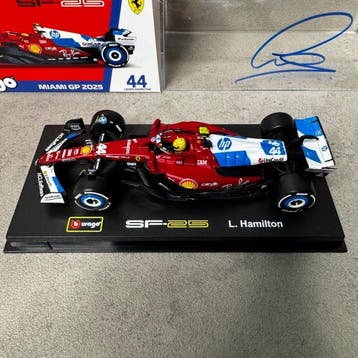 Ferrari - Miami GP 2025 - Lewis Hamilton - 2026 - Schaal, Verzamelen, Automerken, Motoren en Formule 1, Nieuw