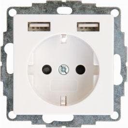 KOPP Athenis HK07 Inbouw Wandcontactdoos - 1-voudig Stopcont, Doe-het-zelf en Bouw, Elektriciteit en Kabels, Nieuw, Verzenden