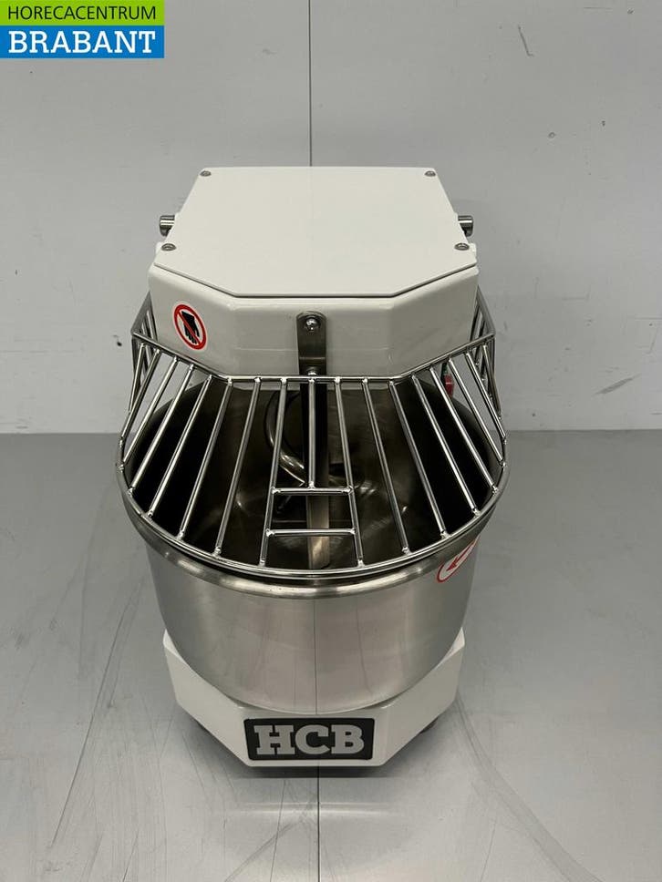 RVS HCB Spiraalkneder deegmenger deegmixer 8 liter 230V, Articles professionnels, Horeca | Équipement de cuisine, Enlèvement ou Envoi