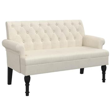 Bankje met rugleuning | Tweede kansje, OP=OP! (eetkamerbank), Verzenden, Minder dan 75 cm, Tweepersoons, Zo goed als nieuw