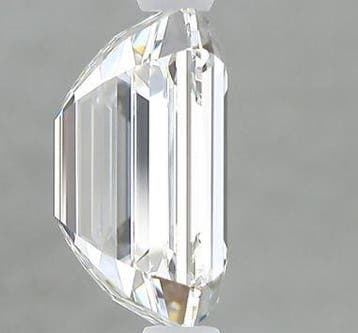 1 pcs Diamant (Natuurlijk) - 1.73 ct - Smaragd - H - VS1 -, Nieuw