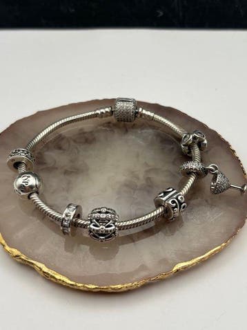 Sans prix de réserve - Pandora - Bracelet Argent, Handtassen en Accessoires