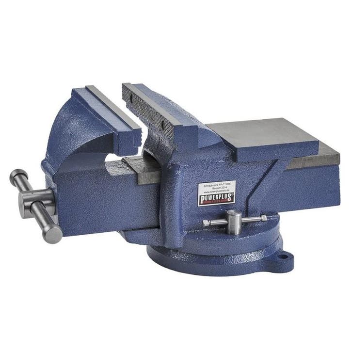 Bankschroef 200 mm. draaibare uitvoering  met aambeeld, Bricolage & Construction, Établis, Enlèvement ou Envoi