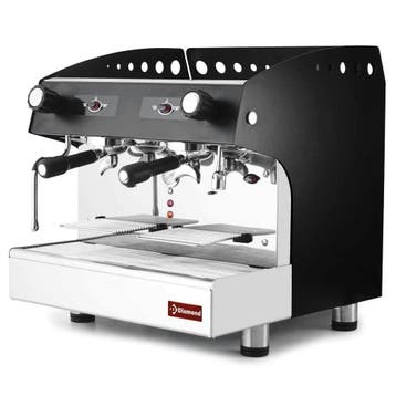 Espresso Apparaat | 2 Groepen | Half Automatisch | Zwart |, Verzenden, Nieuw in verpakking