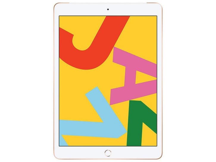 Apple iPad 7 (2019, A10 series) - Goud - 32 GB - WiFi + 4G, Computers en Software, Apple iPads, Zo goed als nieuw, Verzenden