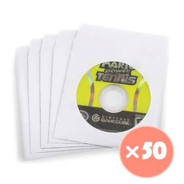 50x GameCube Disc CD Paper Case, Verzenden