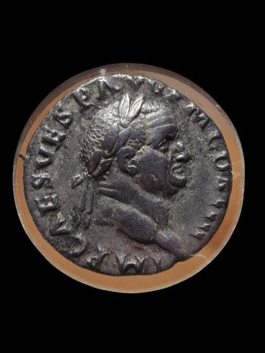 Oud-Romeins, Keizerrijk Stunning Vespasian Denarius, Antiquités & Art, Antiquités | Autres Antiquités