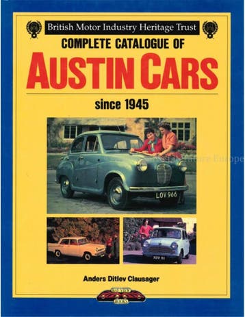 COMPLETE CATALOGUE OF AUSTIN CARS SINCE 1945 (BRITISH MOTO.., Boeken, Ophalen of Verzenden, Nieuw
