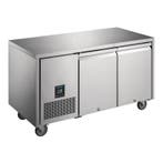 Polar U-serie tweedeurs vrieswerkbank 267L, Verzenden, Nieuw in verpakking, Koelen en Vriezen