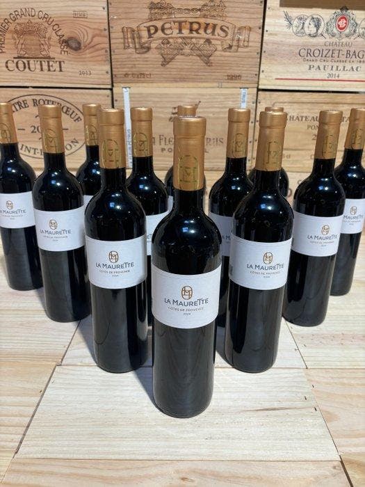2024 Château la Maurette - Provence - 12 Flessen (0.75, Collections, Vins