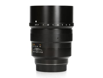 TTartisan 90mm F1.25 black - Leica L-mount - 1 jaar garantie, Audio, Tv en Foto, Foto | Lenzen en Objectieven, Ophalen of Verzenden