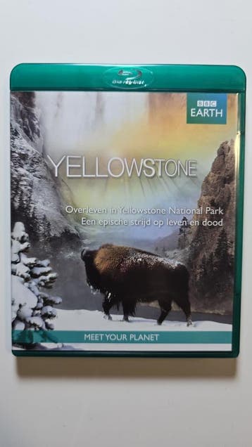 BBC EARTH YELLOWSTONE (BLURAY), Gebruikt
