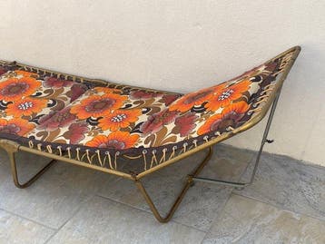 Lafuma - Chaise pliante (2) - Métal, Textile