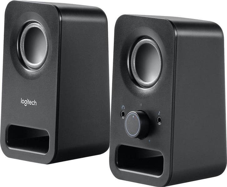 Speakerset - Zwart Logitech Z150 - (PC Accessoires), Computers en Software, Pc- en Netwerkkabels, Nieuw, Verzenden