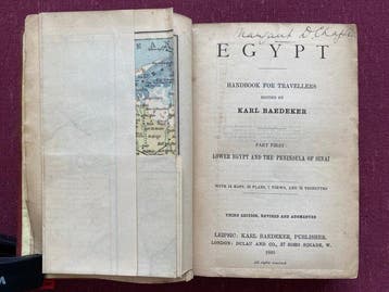 Karl Baedeker. - Lower Egypt and the Peninsula of Sinai. -