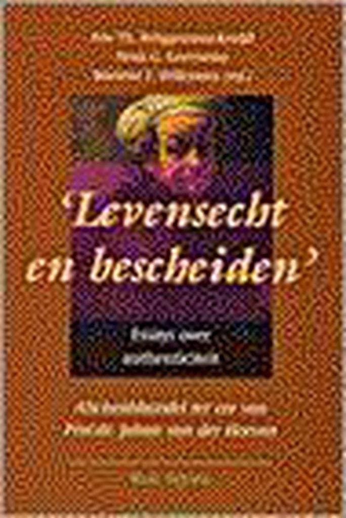 Levensecht en bescheiden 9789039107492, Livres, Philosophie, Envoi