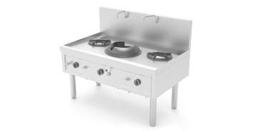 Wokfornuis | Gas | 1 Wokbrander + 2 Soepbranders | 45.9kW |, Verzenden, Nieuw in verpakking