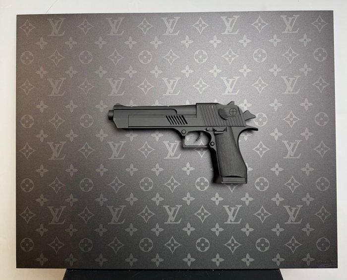 Daluxe Art - 1999 • Luxury Pistol, Antiek en Kunst, Kunst | Designobjecten