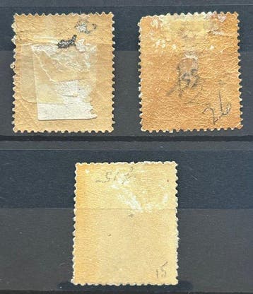 België 1866/1867 - Kleine Leeuw - Volledige reeks getand -, Gestempeld