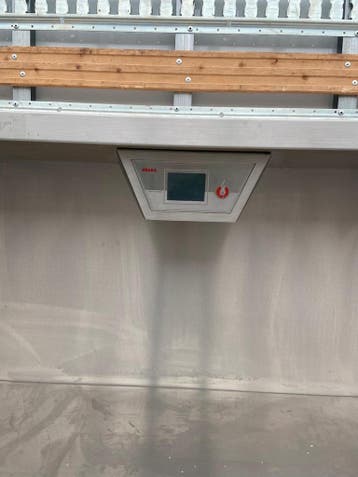 Nog te reviseren - Hegro friteuse bakwand Hoog rendement, Ophalen of Verzenden