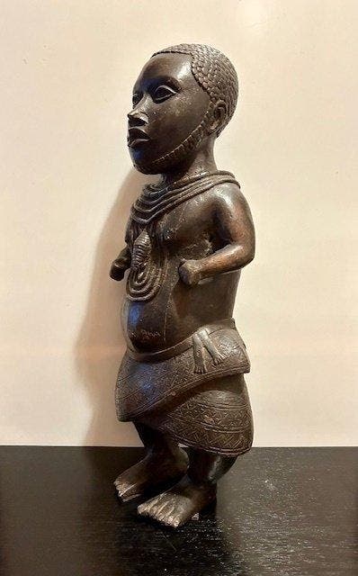 Nano van het hof Benin, Antiquités & Art, Art | Art non-occidental