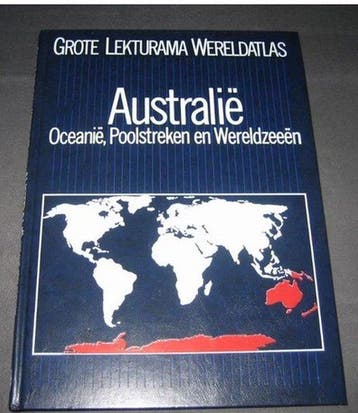 Grote Lekturama wereldatlas Australie - van Diessen, Verzenden, Nieuw
