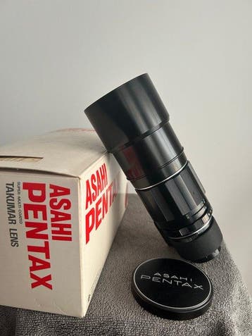 Asahi, Pentax Super-Multi-Coated Takumar 4/300mm full set! |, Nieuw
