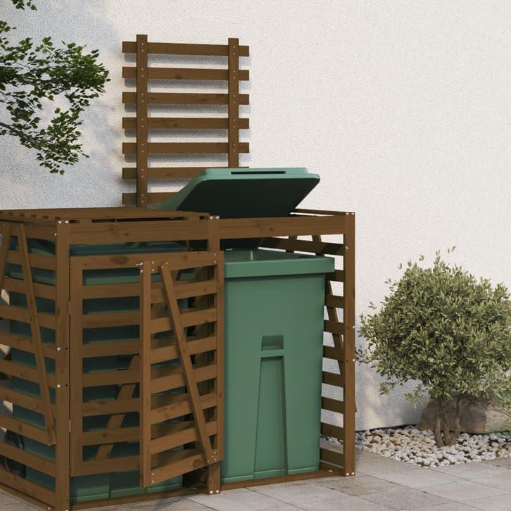 vidaXL Containerberging verlengstuk massief grenenhout, Bricolage & Construction, Conteneurs, Envoi