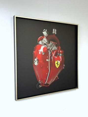 Suketchi - Engine Heart - Ferrari (Pop Art)