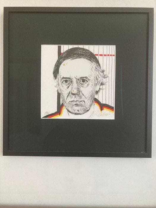 Roger Raveel (1921-2013) - Zelfportret, Antiek en Kunst, Antiek | Overige Antiek